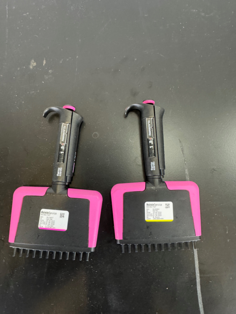 Image of Thermo Finnpipette F2 Multichannel Pipettes - Quantity 2